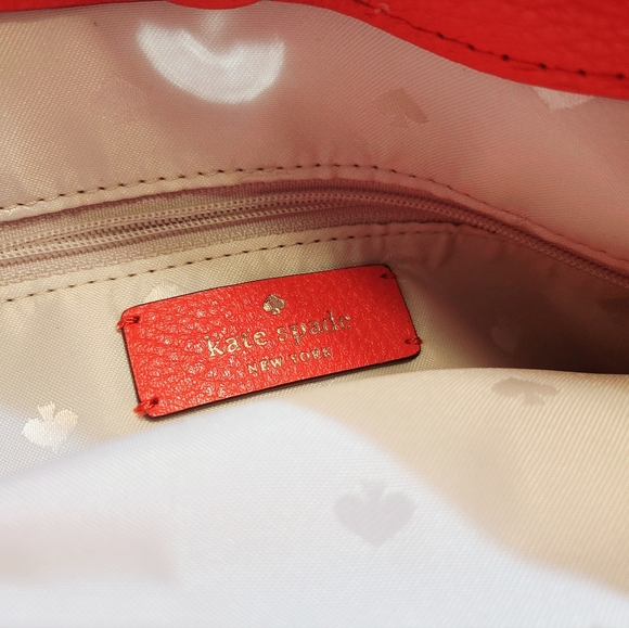 KATE SPADE LEATHER SATCHEL BAG - Picture 10 of 11